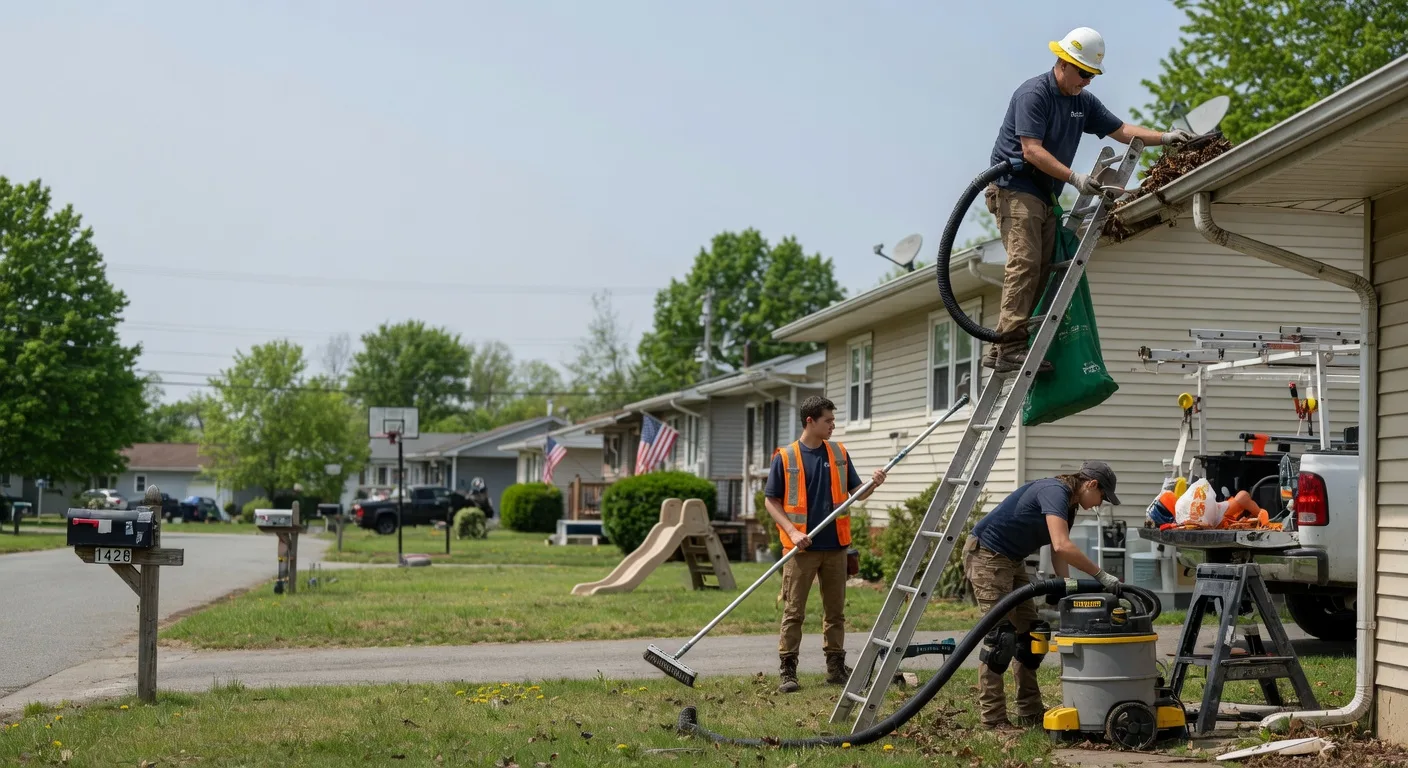 Gutter Installation in Thousandsticks, KY near me